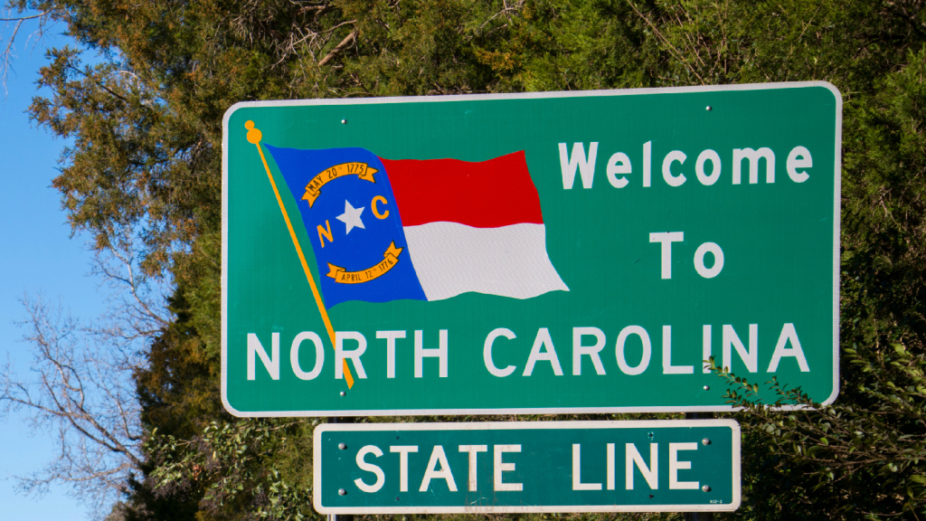North Carolina-welcome-sign